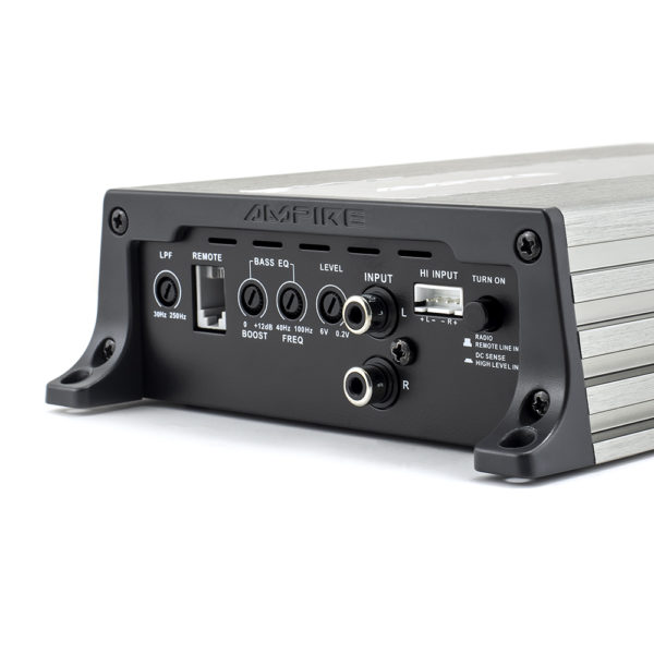 AMPIRE Endstufe, 1x 1000 Watt, Class D mit Basspegelregler – Bild 3