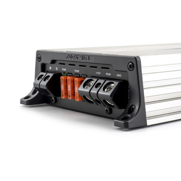 AMPIRE Endstufe, 1x 1000 Watt, Class D mit Basspegelregler – Bild 2