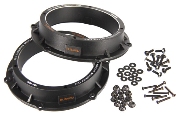 Musway MSR-VO1 Adapterringe AUS ALUMINIUM FÜR VOLKSWAGEN/AUDI/SKODA/SEAT