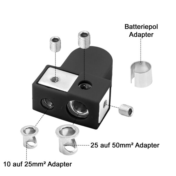 AMPIRE Batteriepolklemme, Minuspol
