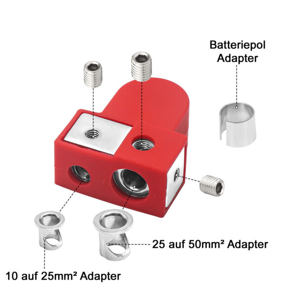 AMPIRE Batteriepolklemme, Pluspol – Bild 2