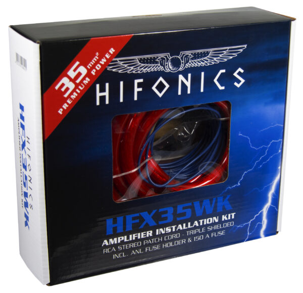 HiFonics HFX35WK 35 qmm Premium Verstärker-Anschluss-Set