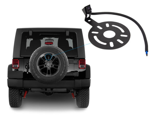 DYNAVISION OEM Kamera | Rückfahrkamera für Jeep Wrangler JK 2007-2018