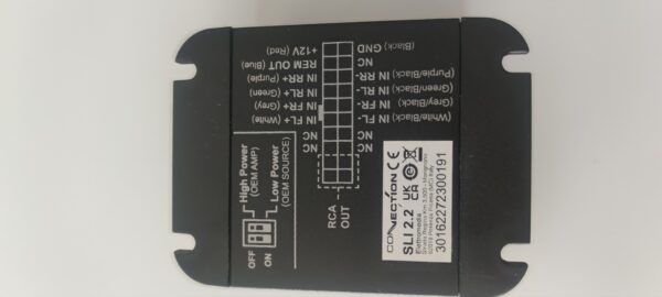 Audison Connection SLI 2.2 High Quality High-Low Adapter mit ART Funktion – Bild 5