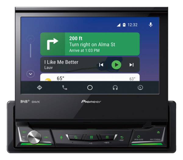 Pioneer AVH Z 7200 DAB CarPlay AA  Wireless inkl DAB Antenne – Bild 3