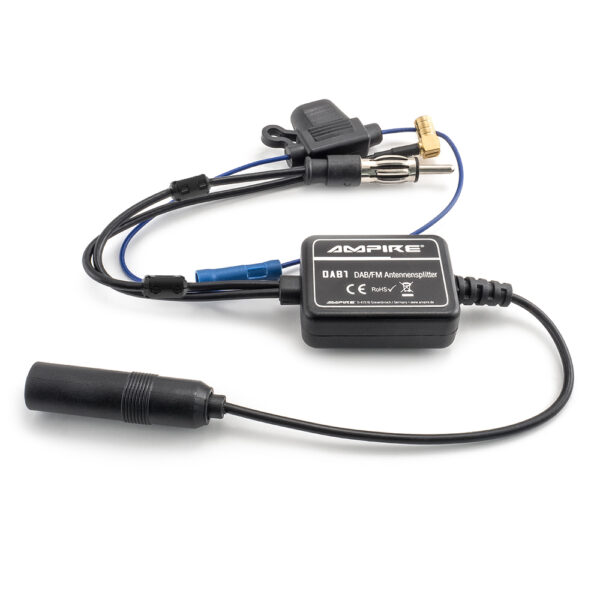 AMPIRE DAB1 MK2 DAB+ Antennensplitter/Antennenverteiler (für vorhandene passive Antennen)